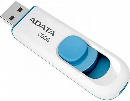 USB-флеш-накопитель 16Gb A-Data Classic C008 USB 2.0 белый