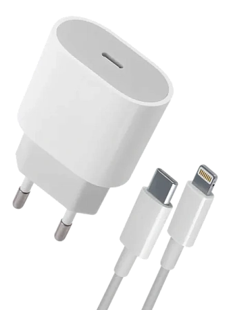 Сетевое ЗУ DEFENDER UPC-31 USB-C/PD20W,кабель lightning