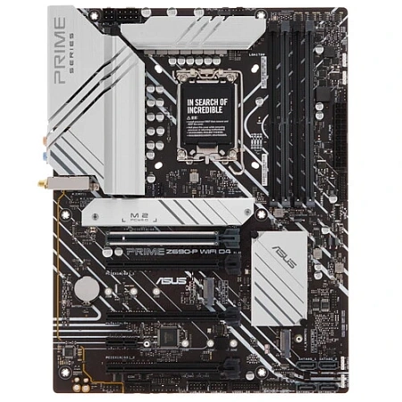 Материнская плата S1700 ATX ASUS PRIME Z690-P WIFI D4 (DDR4x4/5333 МГц/8+4Pin)