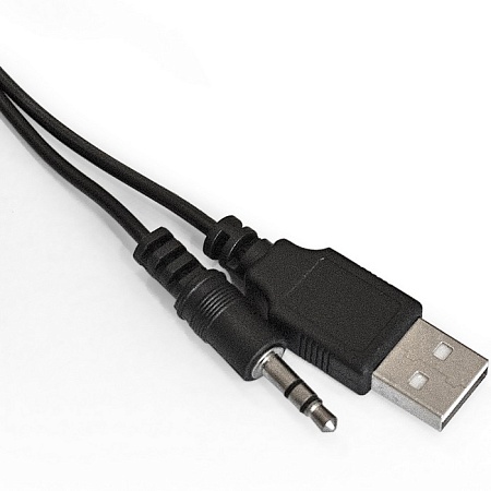 Акустическая система 2.0 ExeGate Disko 140 black (питание USB,2x3W (6W RMS) 100-20000Hz)