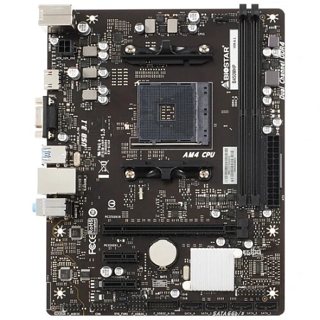 Мат.плата Socket AM4 Biostar B450MHP