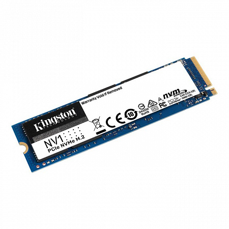 Накопитель SSD 2,5" SATAIII 500Gb Kingston NV1 (NVMe,PCIe3.0x4,R/W2100/1700MB/s,TBW150,DWPD0.27) (3г