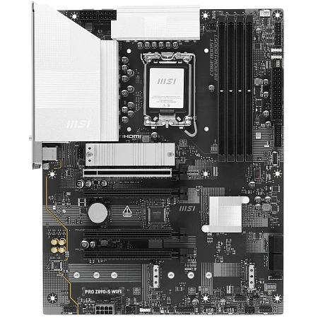 Материнская плата S1851 ATX MSI PRO Z890-S WiFi (4xDDR5-6400МГц,4xPCI-Ex16,3xM.2)