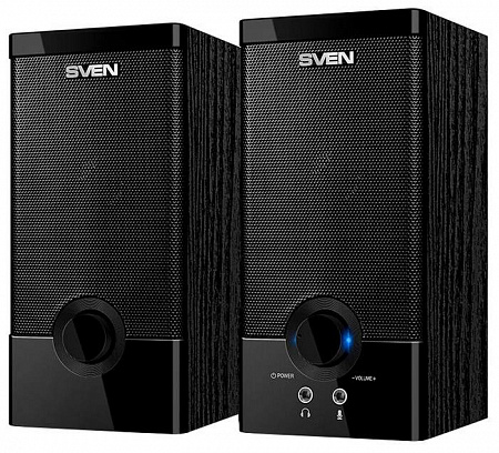 Колонки SVEN SPS-603 2.0 (2x3Вт (RMS), USB, чёрный)