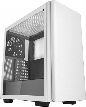 Корпус ATX Deepcool CK500 White (ATX,без БП,закаленное стекло,1x140mm спереди,1x140mm)