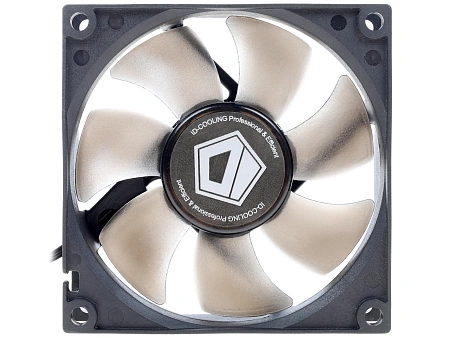 Вентилятор для корпуса ID-COOLING NO-8025-SD 80x80x25мм (3pin,черный,2000об/мин)