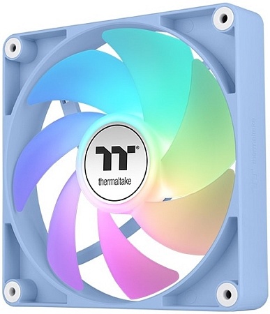 Вентиляторы Thermaltake CT120 Sync Hydrangea ARGB CL-F202-PL12B 120х120x25 голубой 4-pin (упак.:2шт)