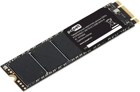 Накопитель SSD M.2 SATAIII 256Gb PC Pet (520-450 МБ/с) PCPS256G1