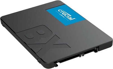 Накопитель SSD 2,5" SATAIII 1024Gb Crucial BX500 (3D TLC, R/W 540/500MB/s, 360TBW)