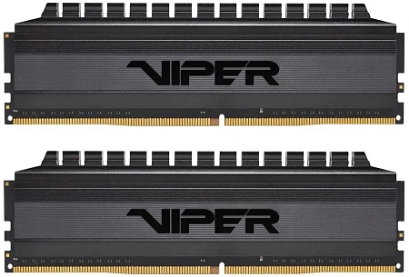 DIMM DDR4 32768Mb (2x16Gb) PC28800 3600MHz PATRIOT Viper 4 Blackout (PVB432G360C8K) CL18 1.35В