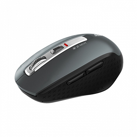 Беспроводная мышь Jet.A Comfort OM-B92G серая (800/1600dpi,5 кнопок,USB & Bluetooth)