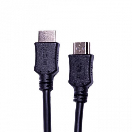 Кабель HDMI C-HM-HM-10M Wize,10м,v.2.0,19M/19M,позол-.разъемы,экран,черный,пакет
