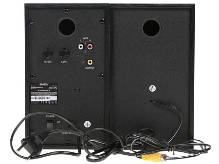 Колонки Sven SPS-615 2.0 (2x10W, USB/SD, ПДУ, Bluetooth) дерево, black Колонки Sven SPS-615 2.0 (2x10W, USB/SD, ПДУ, Bluetooth) дерево, black