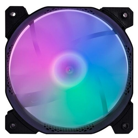 Вентиляторы 1STPLAYER F2-PLUS-BK (140mm,RGB,5pin,black)