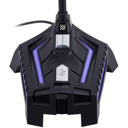 Игровой стрим микрофон Ring DEFENDER GMC 150 USB, LED, провод 1.5м