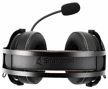 Игровая гарнитура Sharkoon Skiller SGH50 чёрная (3.5 мм jack,50 мм,ПУ)