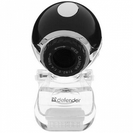 Веб-камера Defender C-090 0.3МП,черный
