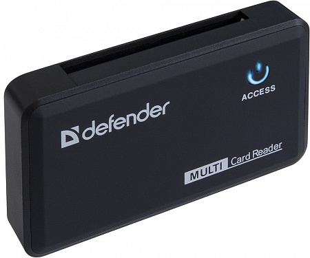 Универсальный картридер DEFENDER Optimus USB 2.0, 5 слотов